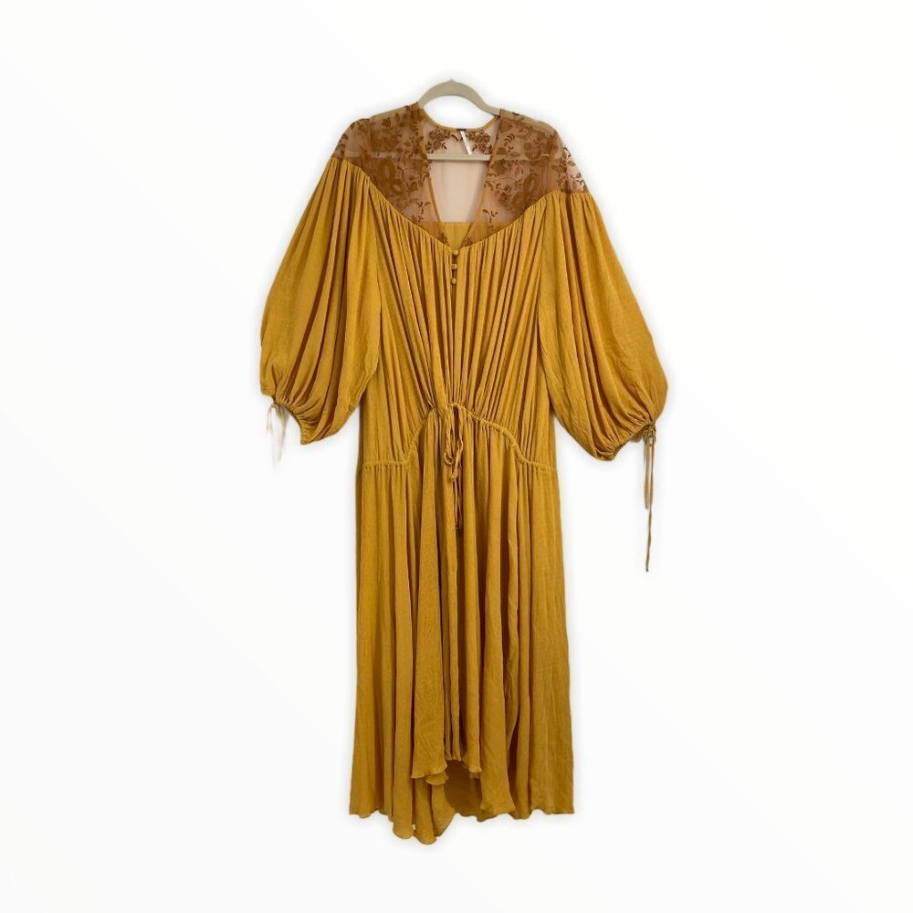 Free people boho Clemantine Maxi dress RARE! Daisy Jones and the six sty…